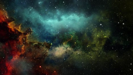 4K-Hintergrund-Von-Nebel-Und-Sternen-Im-Weltraum