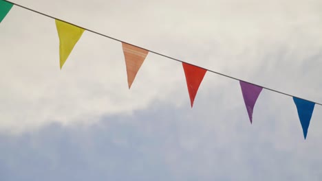 Close-up-of-celebratory-bunting-from-a-street-party-in-Cardiff