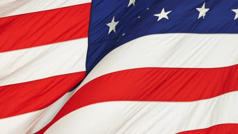 Slow-Mo-Estados-Unidos-Banderas-Patriótico-Estrellas-Y-Rayas-America