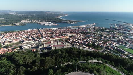 Stadt-Viana-Do-Castelo-Diözesanheiligtum-Viana-Do-Castelo-In-Portugal