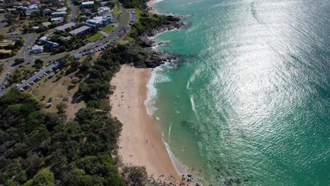 Luftaufnahme-Der-Cabarita-Beach-Apartments-Mit-Atemberaubendem-Panoramablick-In-Tweed-Shire,-Bogangar,-Northern-Rivers,-New-South-Wales,-Australien