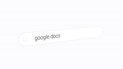Entering-Google-Docs-In-Computer-Search-Box