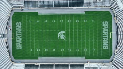 Fußballplatz-Der-Michigan-State-University
