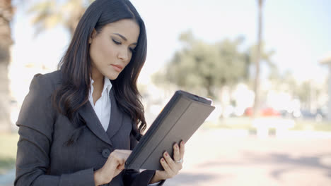 Businesswoman-With-Tablet