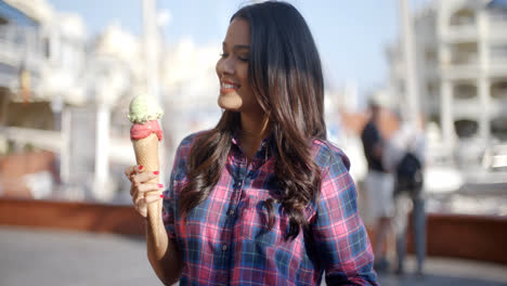 Young-Girl-Eating-Ice-Cream