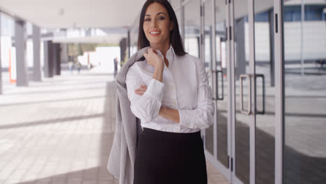 Business-woman-with-jacket-over-shoulder