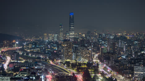 Night-time-lapse-Santiago-de-Chile-at-winter