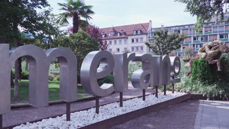 Some-of-the-major-tourist-attractions-of-Merano-are-the-Merano-sign-and-the-horse-riding-statues-on-the-Kurpromenade