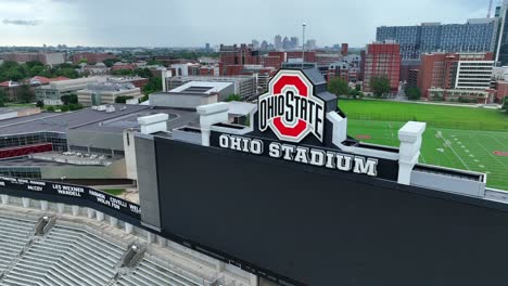 Ohio-Stadium-at-Ohio-State-University-in-Columbus,-Ohio