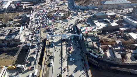 A-Mesmerizing-Aerial-View-of-Pule-Sokhta,-Kabul