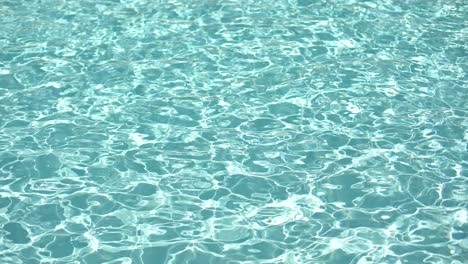 Water-surface-texture,-Slow-motion-clean-swimming-pool-ripples-and-wave,-Refraction-of-sunlight-top-view-texture-sea-side-white-sand,-sun-shine-water-background.-Water-Caustic-Background.