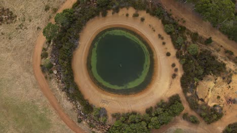 Kreisförmige-Lagune-In-Westaustralien