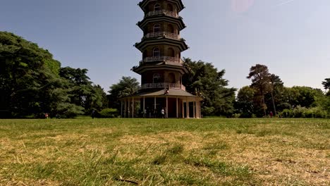 The-Great-Pagoda-At-Kew-Gardens-On-Sunny-Day