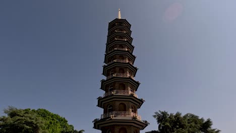La-Gran-Pagoda-En-Kew-Gardens-En-Un-Día-Soleado.