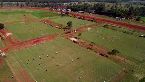 A-Sky-High-View-of-the-Beautiful-Game:-A-Soccer-Tournament-in-Posadas,-Argentina