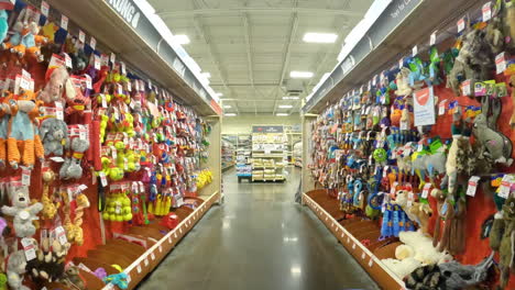 POV---Walking-through-a-store-that-sells-pet-products