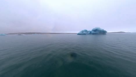 Iceland---Jökulsárlón-Glacier-Lagoon:-Serenity-in-Motion---A-Peaceful-Boat-Tour-through-Glacial-Waters