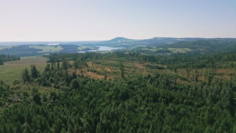 Enchanting-natural-landscape-of-Low-Jeseník-taken-from-a-flying-drone