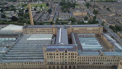 Rising-Establishing-Drone-Shot-Over-Salts-Mill-in-Saltaire