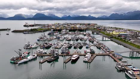 slow-aerial-over-fishing-boats-homer-alaska
