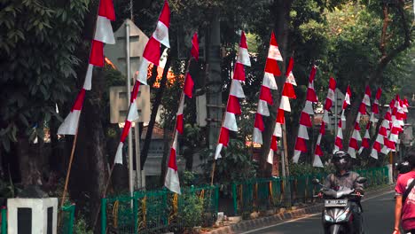 People-walking-on-the-streets-decorated-for-the-78th-Independence-Day-celebration