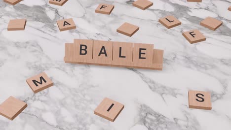 Palabra-Bala-En-Scrabble
