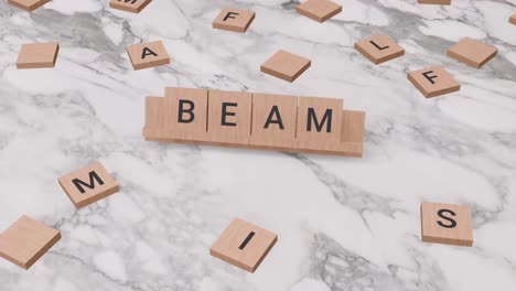Beam-word-on-scrabble