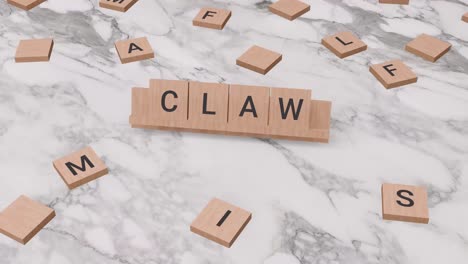 Claw-word-on-scrabble