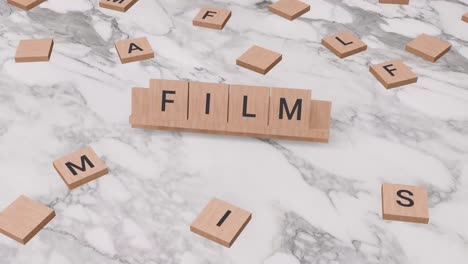 Film-word-on-scrabble
