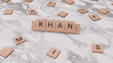 Khan-Wort-Auf-Scrabble
