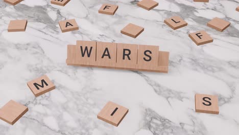 Wars-Wort-Auf-Scrabble