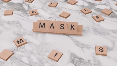 Mask-word-on-scrabble