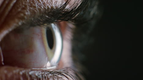 Grünes-Auge,-Vision-Und-Makro-Mit-Augen