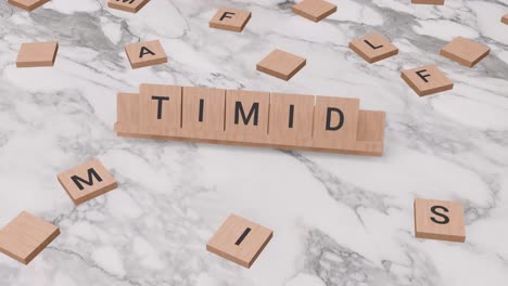 Timid-word-on-scrabble