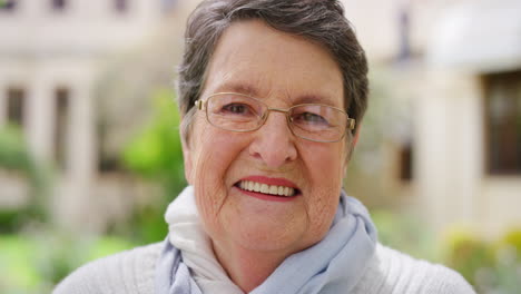 Senior-woman,-smile-and-vision-glasses
