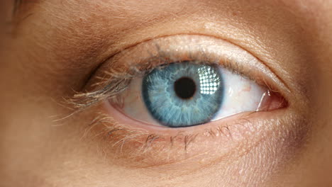 Auge,-Sehkraft-Und-Gesundheit-Mit-Den-Augen-Einer-Frau