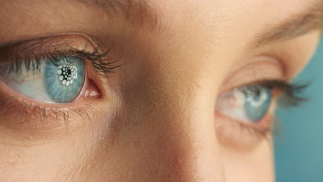 Closeup-of-blue-eyes-getting-an-eye-exam