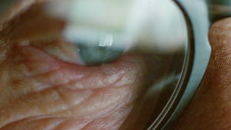 Reflection,-internet-and-glasses-on-senior-eye