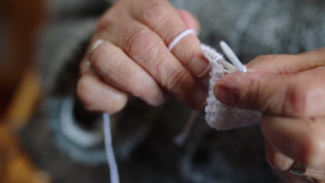 Hands-of-senior-woman-in-retirement-knitting
