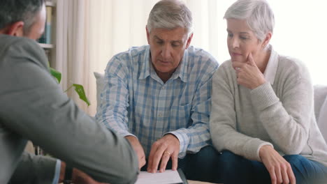 Ruhestand,-Investition-Und-älteres-Paar