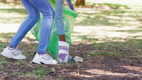 Closeup-of-a-community-service-volunteer-cleaning