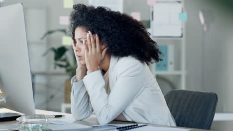 Stressed,-tired-and-unhappy-businesswoman