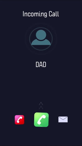 Anruf-Von-Papa,-Bildschirm