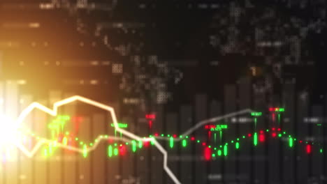 Forex-stock-trading-chart,-global-finance