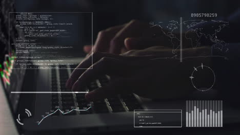 Cybersicherheit,-Hacker--Und-Webdesign-Code