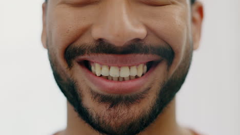 Man,-teeth-and-mouth-with-invisible-braces