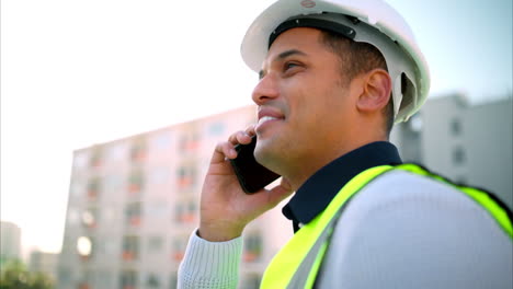 Logistics-worker-talking-on-phone-call