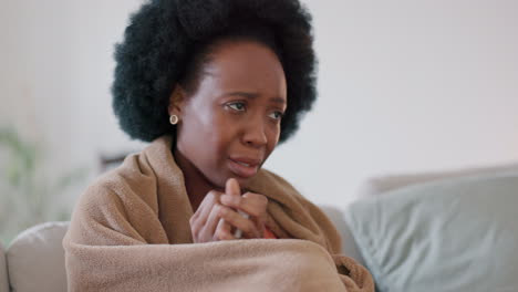 Crying-black-woman,-sad-or-depressed