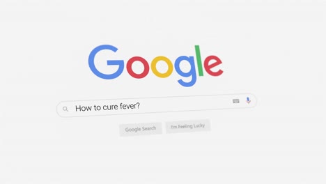 How-to-cure-fever?-Google-search