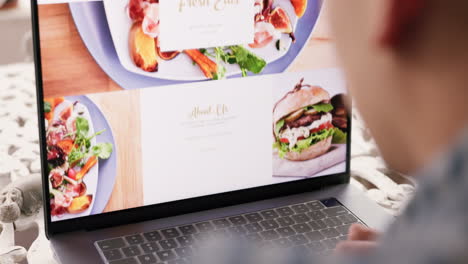 Restaurant,-Webdesign-Und-Computer-Food-Website
